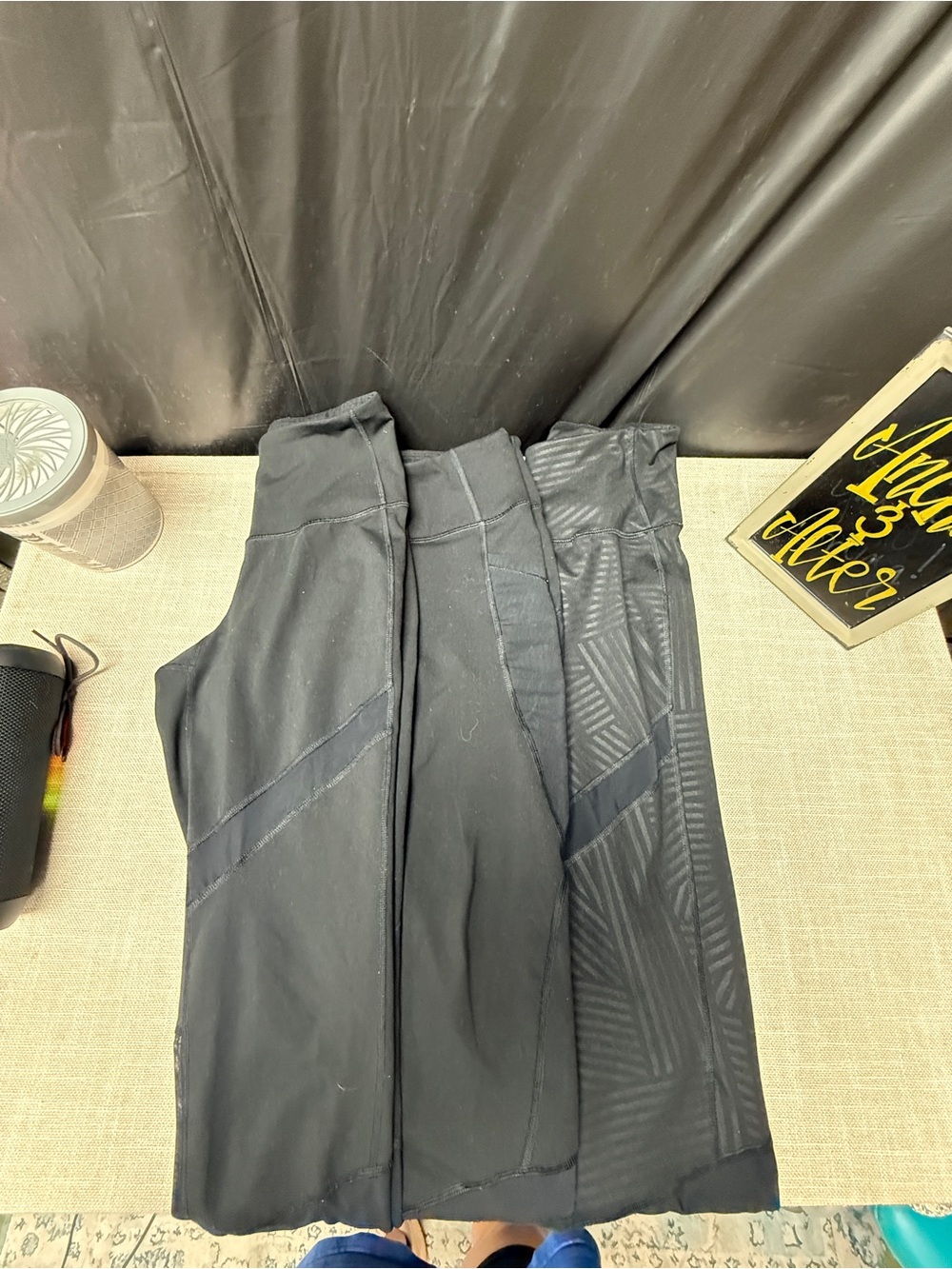 Old navy Black Athletic Leggings - Set of 3